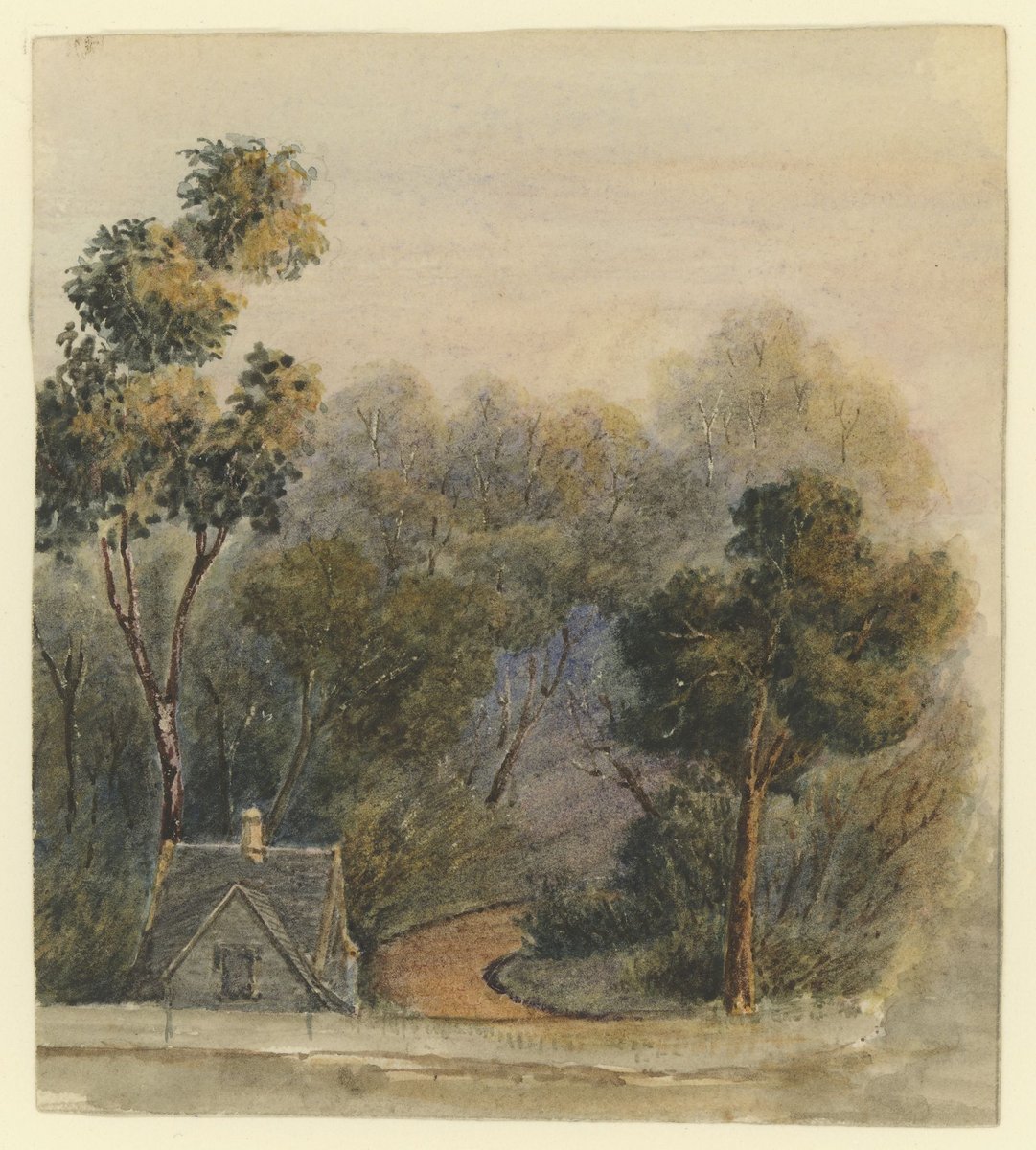 Lodge at the entrance of Fitzroy Gardens, East Melbourne (1844–70)