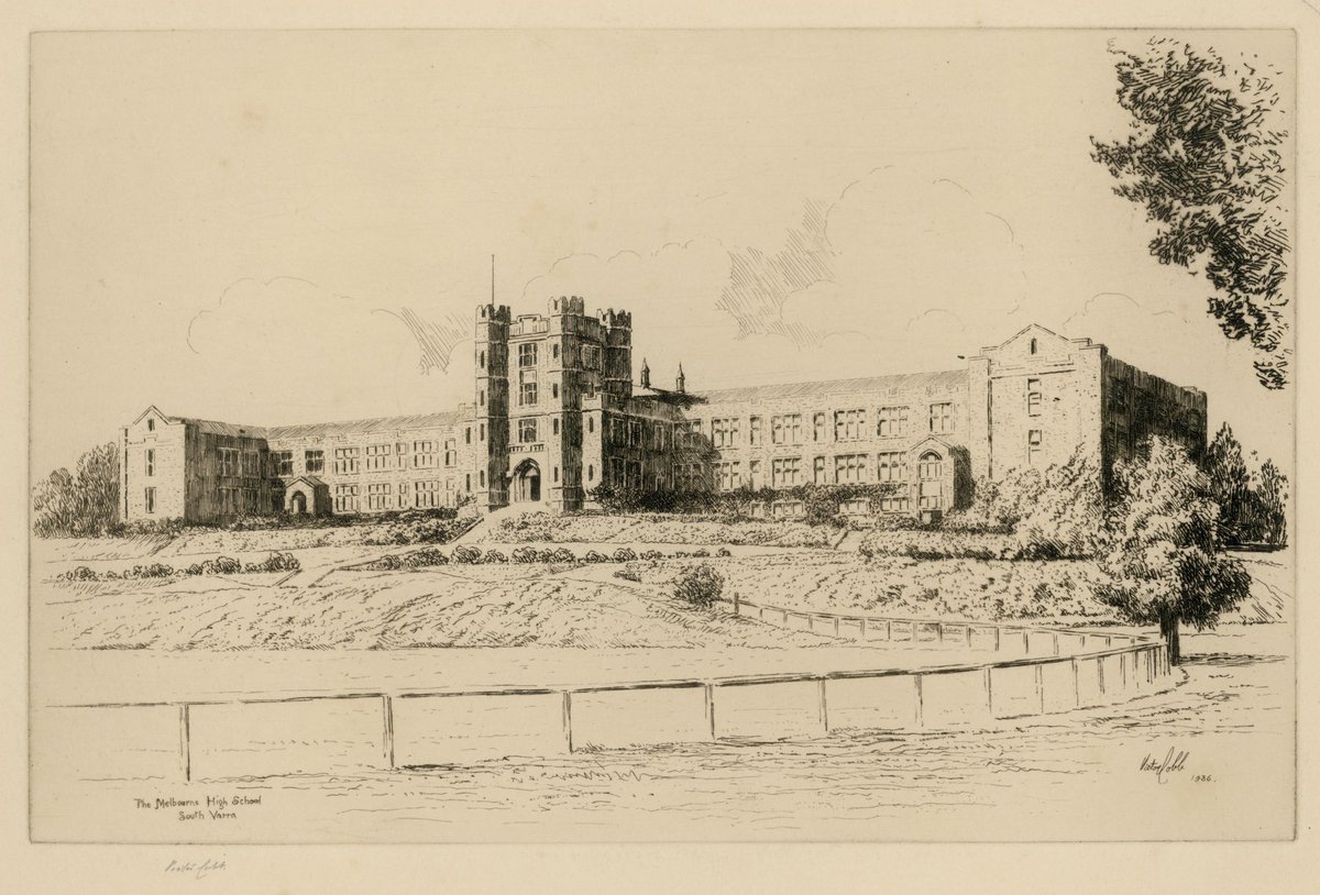 The Melbourne High School, South Yarra (1936)