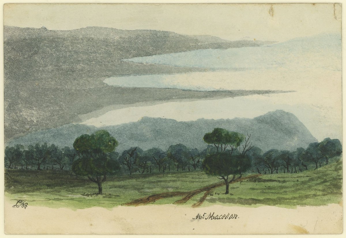 Mt. Macedon. Coming towards Melbourne (1844–70)