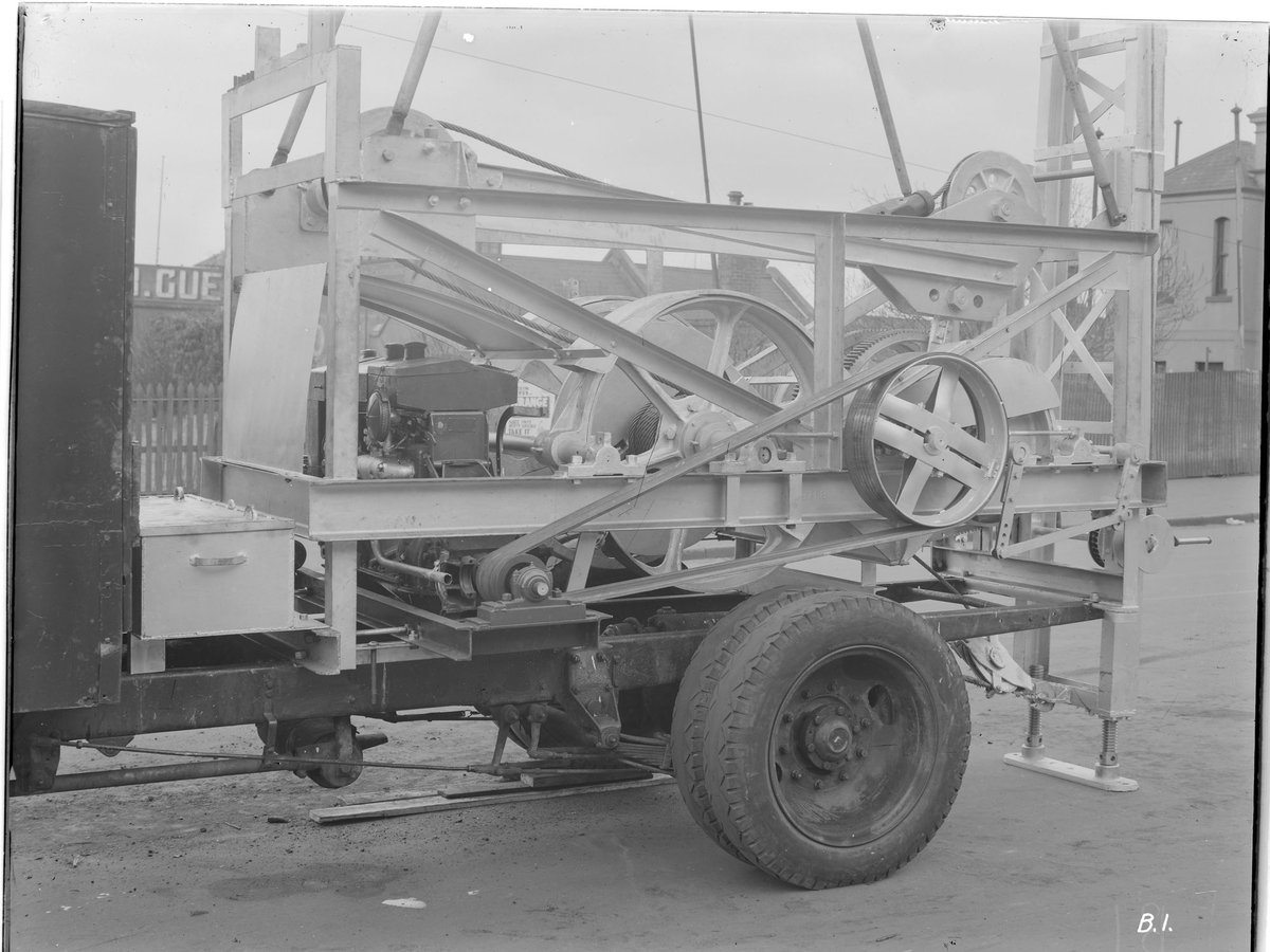 Drilling machinery, manufacture by F. N. Bethune Pty. Ltd., Melbourne, Brighton (c. 1935)
