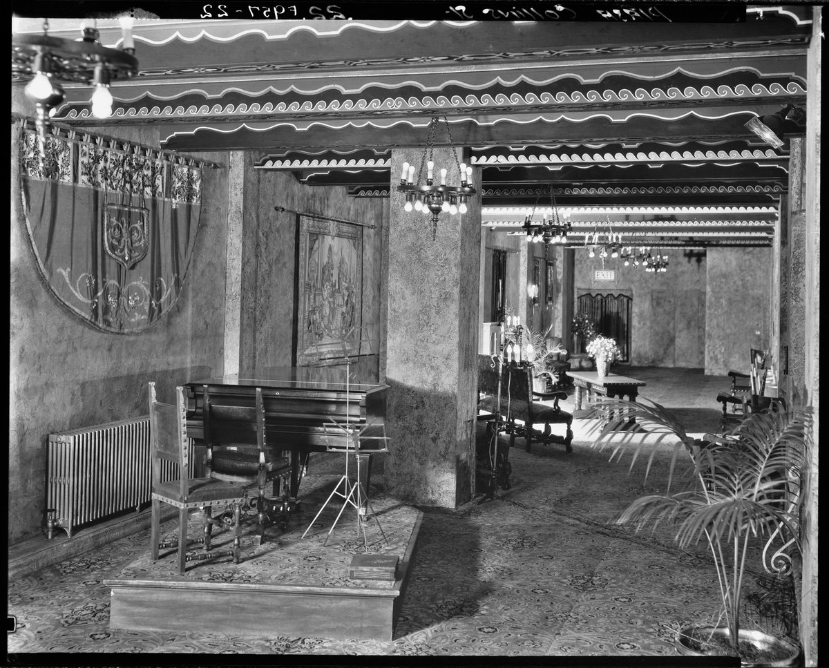 Interior views of Plaza Theatre, Collins Street, Melbourne, Melbourne City (1940s)