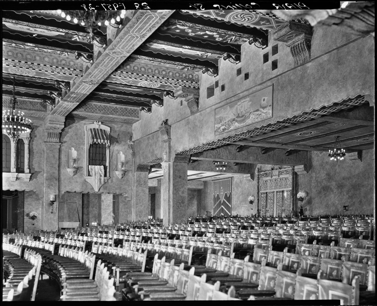 Interior views of Plaza Theatre, Collins Street, Melbourne, Melbourne City (1940s)