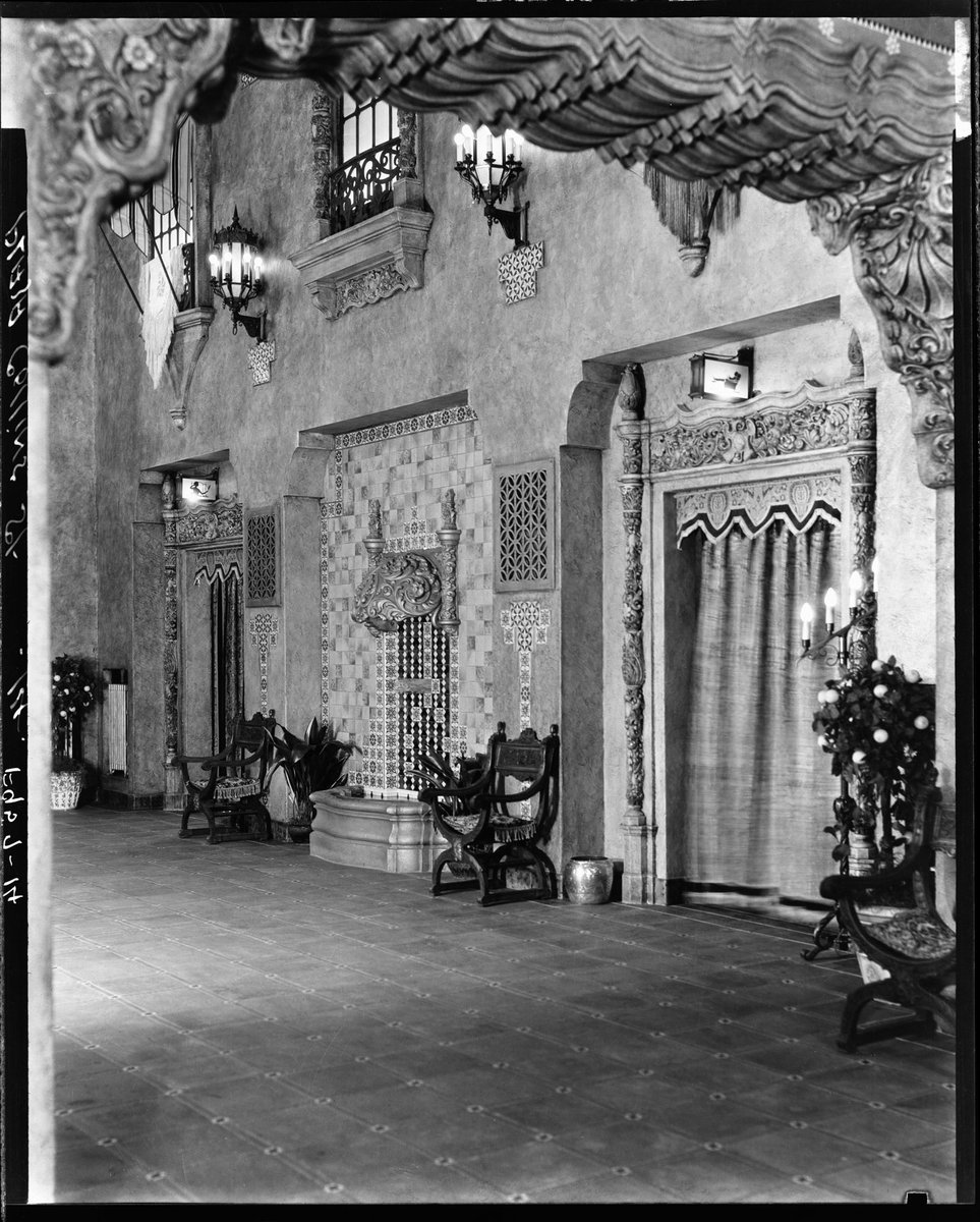 Interior views of Plaza Theatre, Collins Street, Melbourne, Melbourne City (1940s)