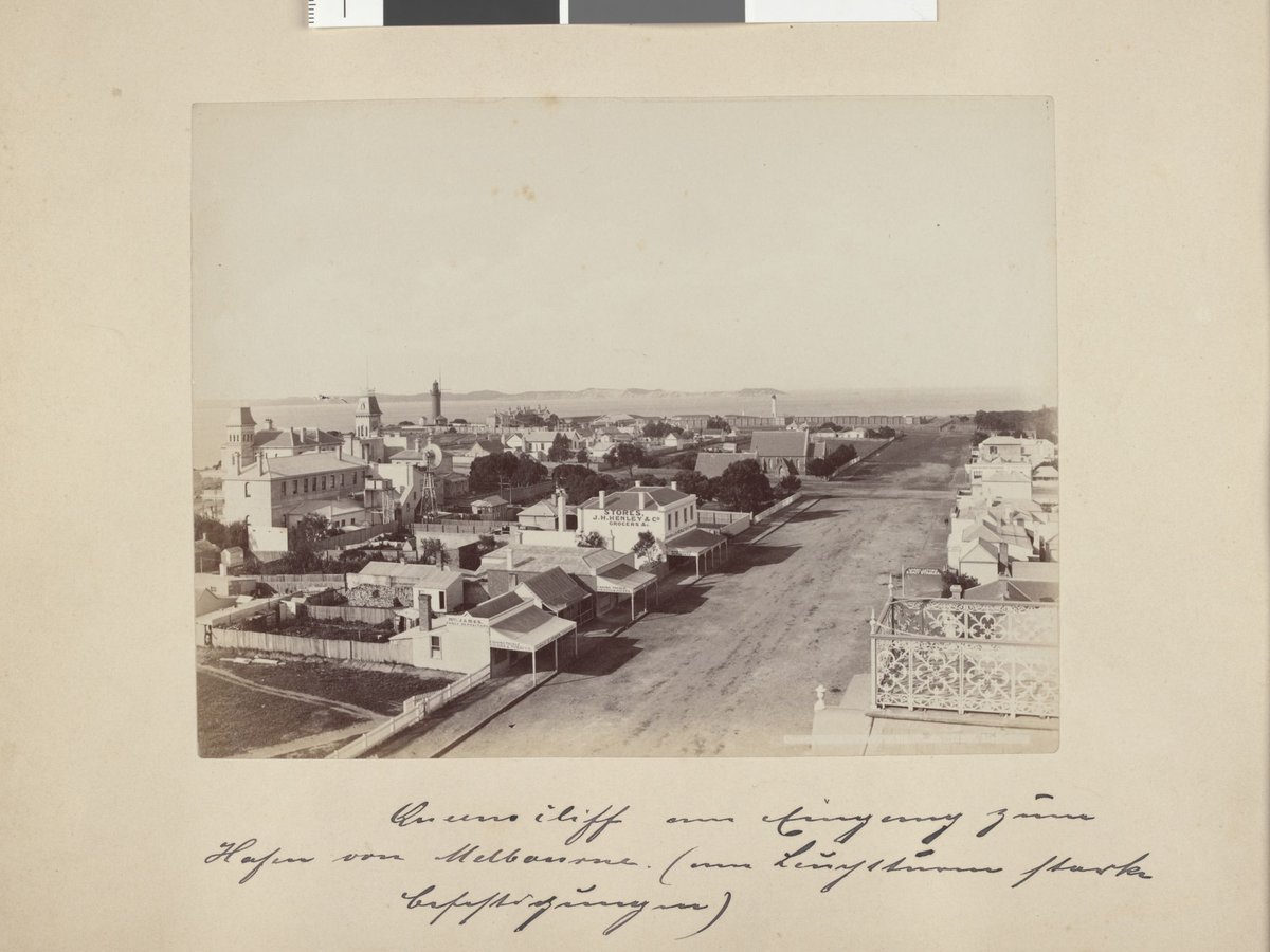 Queenscliff and Port Phillip Heads, Vic, Port Phillip Bay (1891–97)