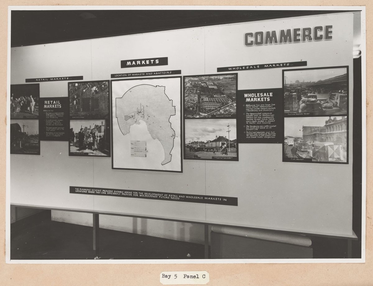 Exhibition of the Melbourne Metropolitan Planning Scheme 1954 at the Public Library of Victoria November 1953, Melbourne City