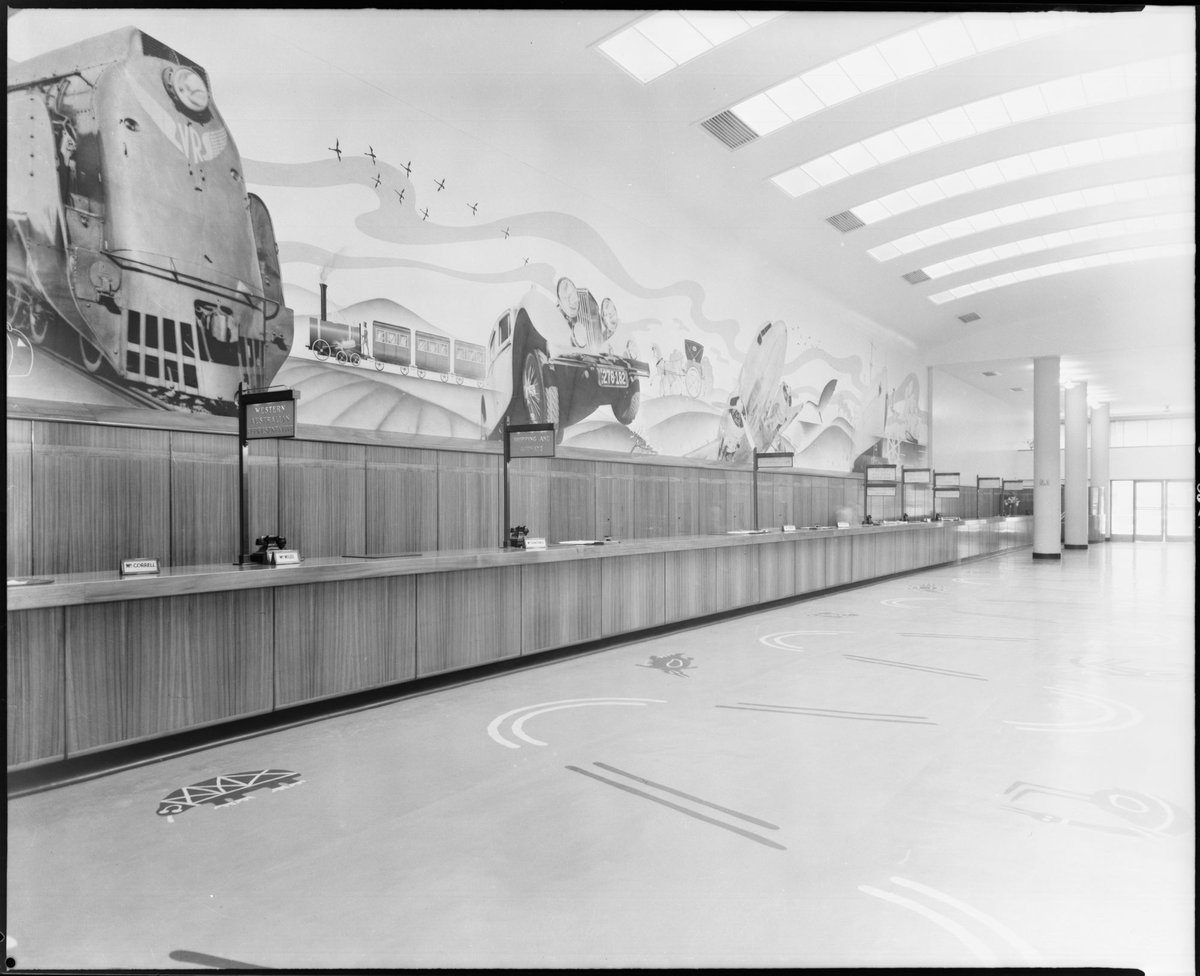 Victorian Government Tourist Bureau, 272 Collins Street, Melbourne, Melbourne City (1940s)
