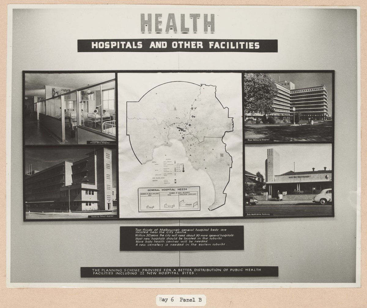 Exhibition of the Melbourne Metropolitan Planning Scheme 1954 at the Public Library of Victoria November 1953, Melbourne City