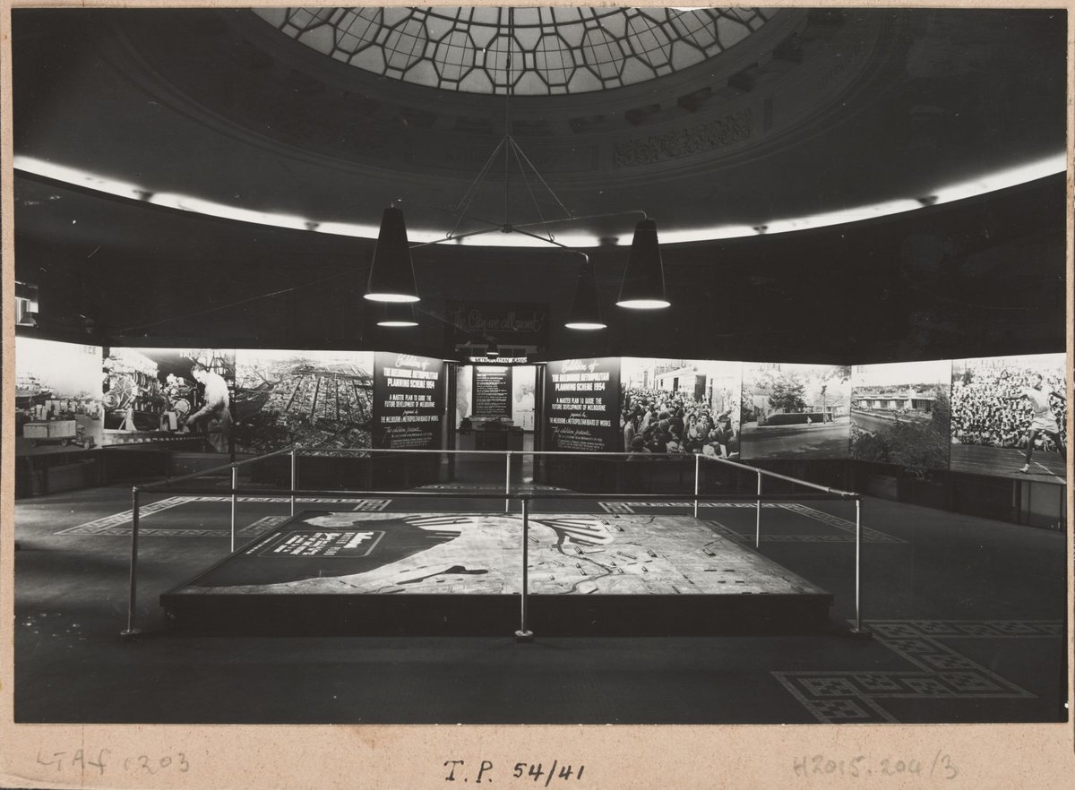 Exhibition of the Melbourne Metropolitan Planning Scheme 1954 at the Public Library of Victoria November 1953, Melbourne City