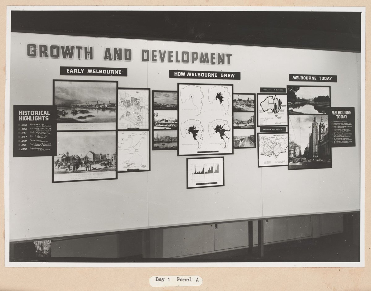 Exhibition of the Melbourne Metropolitan Planning Scheme 1954 at the Public Library of Victoria November 1953, Melbourne City