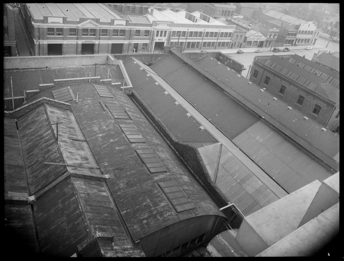 View across the site of the Carlton Brewery (1921–30)