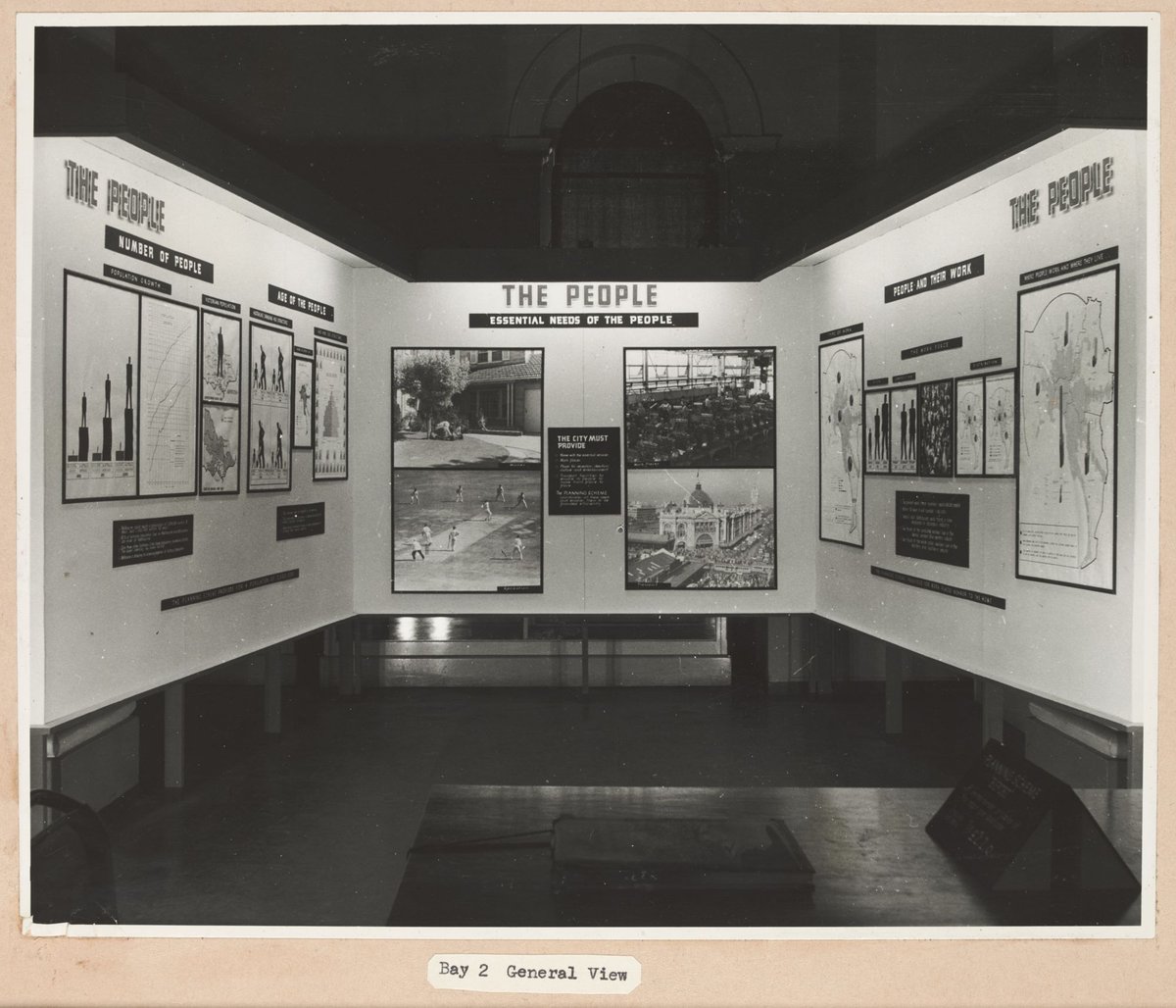 Exhibition of the Melbourne Metropolitan Planning Scheme 1954 at the Public Library of Victoria November 1953, Melbourne City