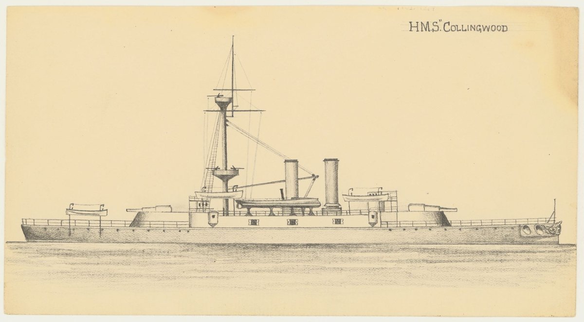 H.M.S. "Collingwood" (1890–1950)