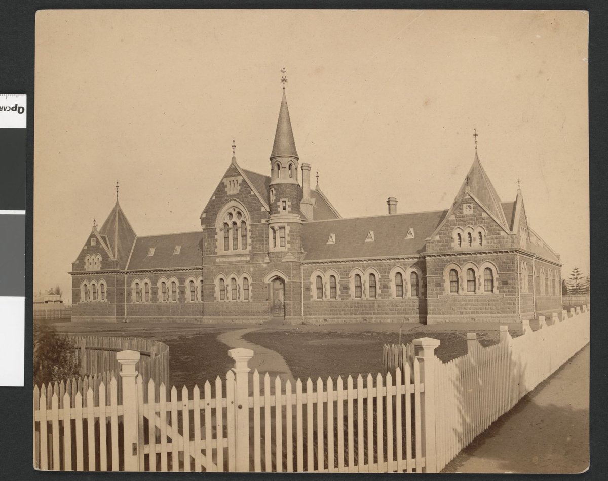 Williamstown State School, No. 1183, in the 1890's (1890–1900)
