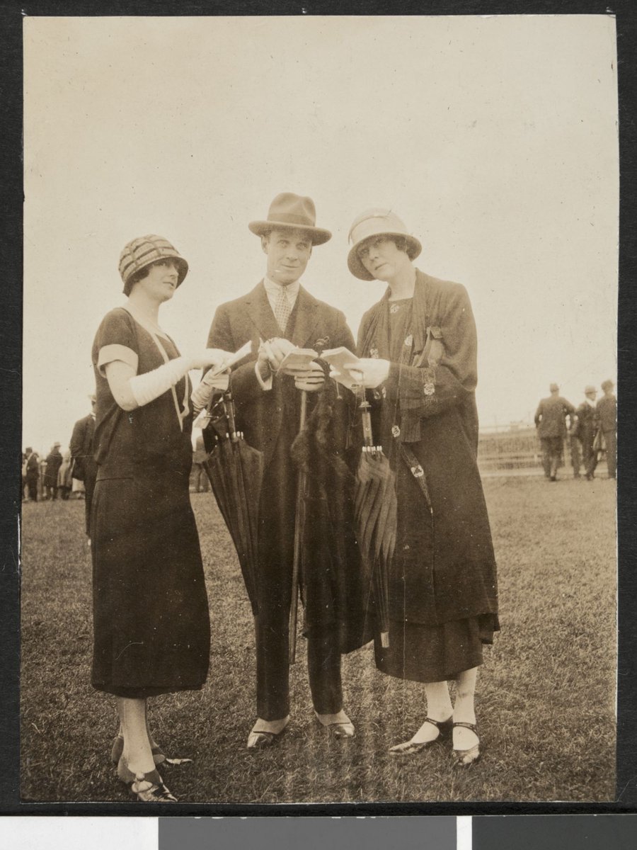 At Flemington, November 8th 1924, Vic