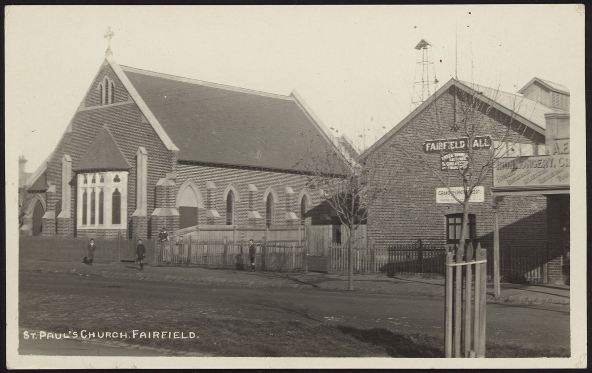 St. Paul's Church, Fairfield (1900–20)