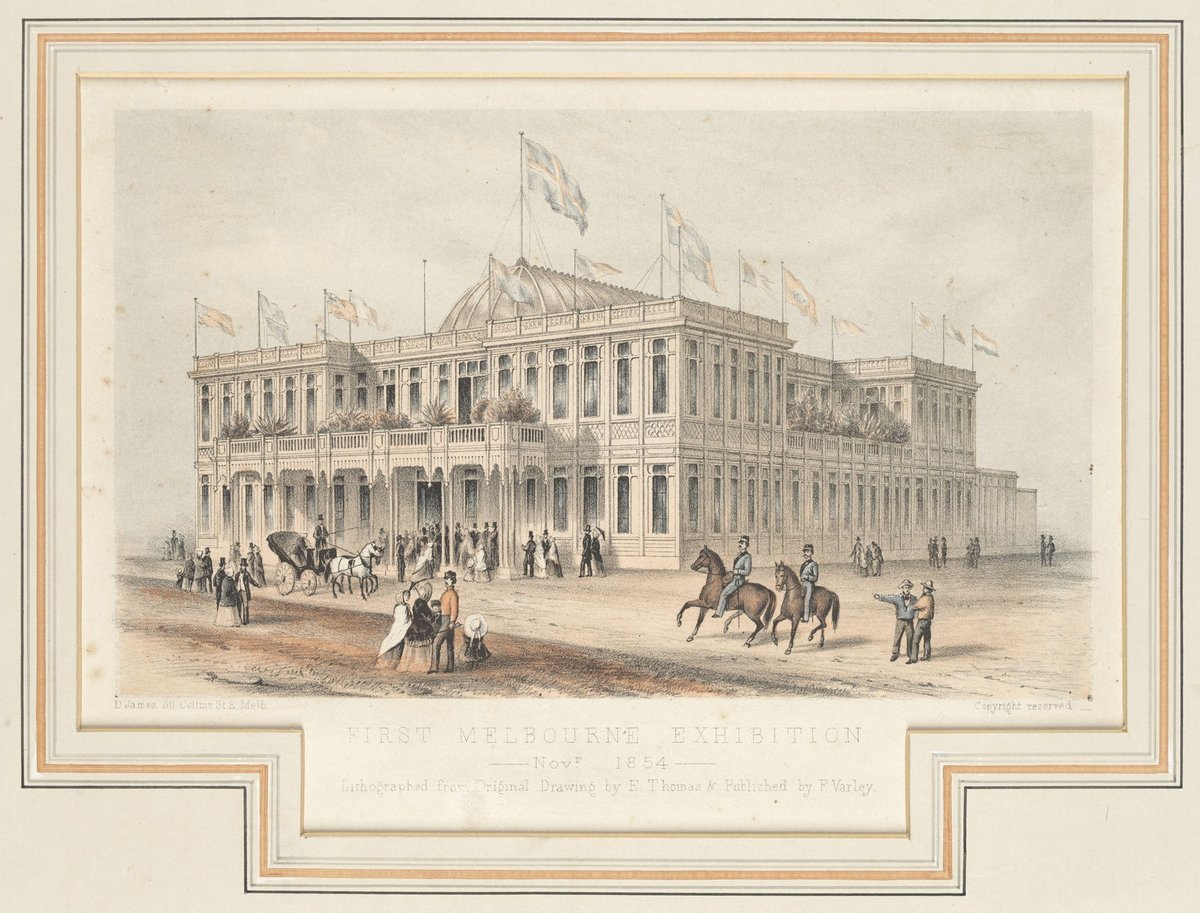 First Melbourne Exhibition, Novr. 1854, Carlton