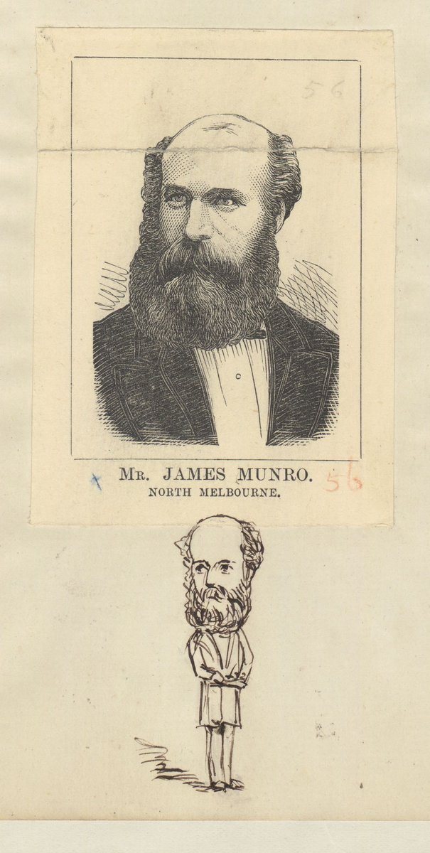 Mr. James Munro. North Melbourne (1874)