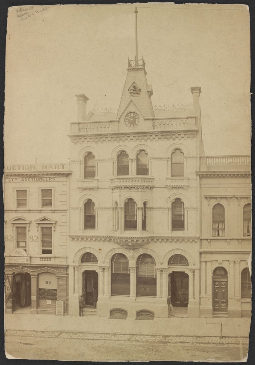 Colonial Chambers, 86 Collins Street West, Melbourne, Melbourne City (1875–80)