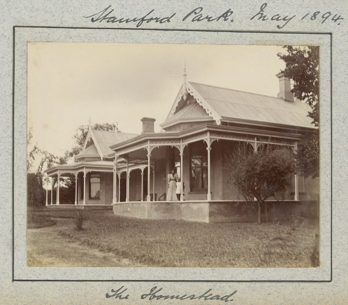 Hewlett's education at the University of Melbourne Medical School and visits with family and friends, Parkville (1883–95)