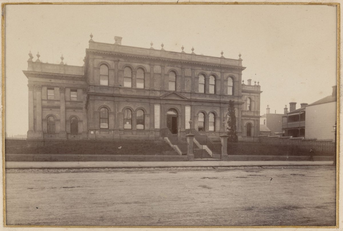 Presentation folder to Lord and Lady Loch from the Trades Hall Council, Melbourne, Carlton (1889)