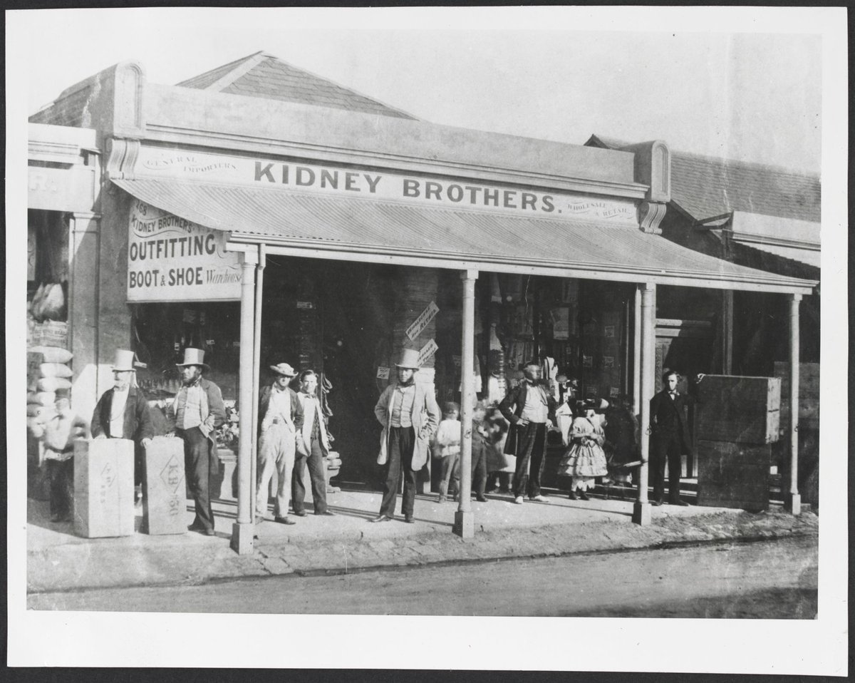 Kidney Brothers Boot & Shoe Warehouse, 168 Smith Street, East Collingwood (c. 1861)