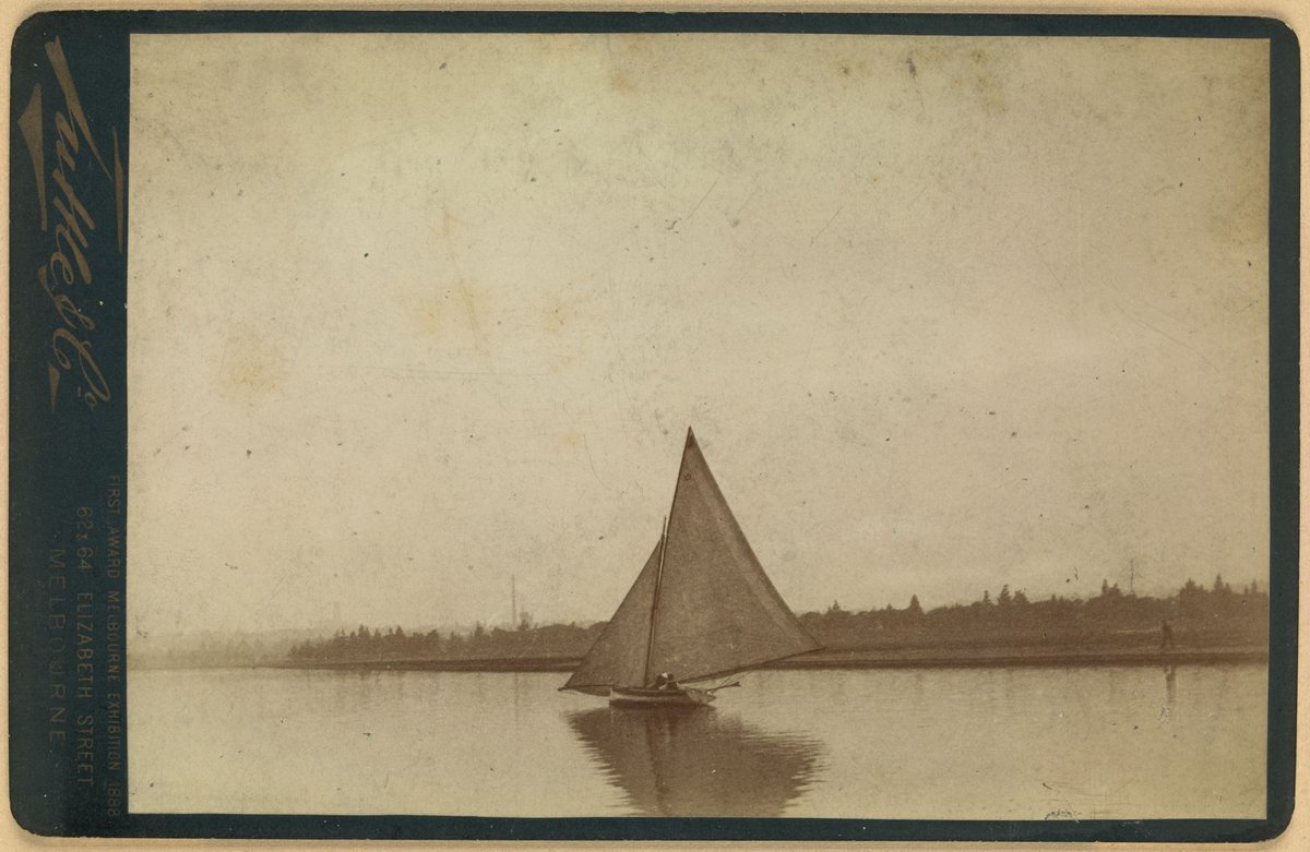 Yachts on Albert Park Lake (1889–90)
