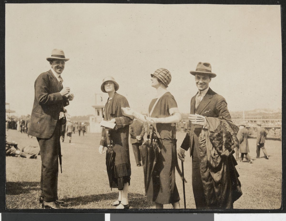 At Flemington, November 8th 1924, Vic