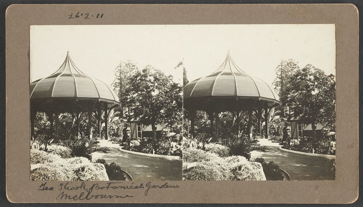 Tea Kiosk, Botanical Gardens, Melbourne, Melbourne City (c. 1918)