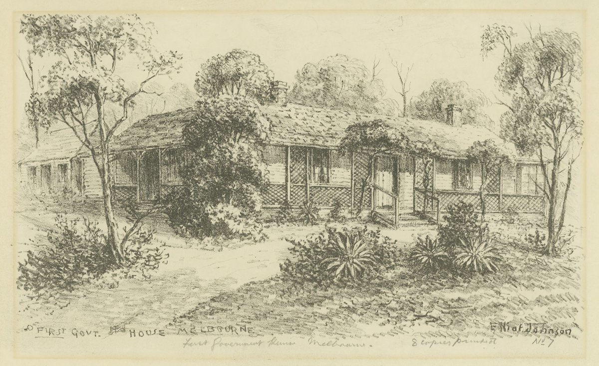 First Government House, Melbourne, Melbourne City (1880–1932)