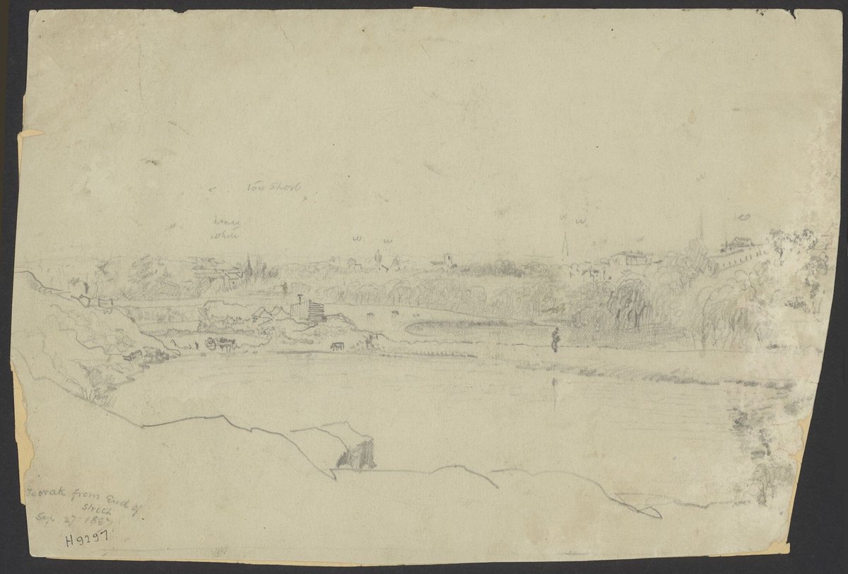 Toorak from end of street Sep 27 1887