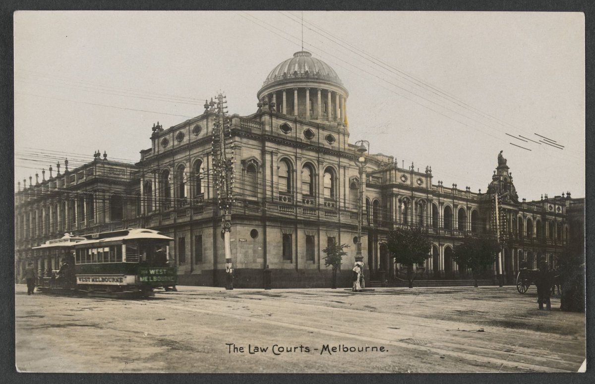 THE LAW COURTS - MELBOURNE, Melbourne City (1900?)