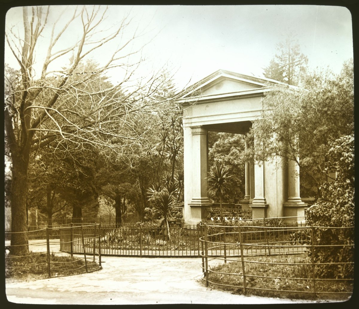 Band Pavilion, Fitzroy Gardens, Melbourne, East Melbourne (1875–1930)