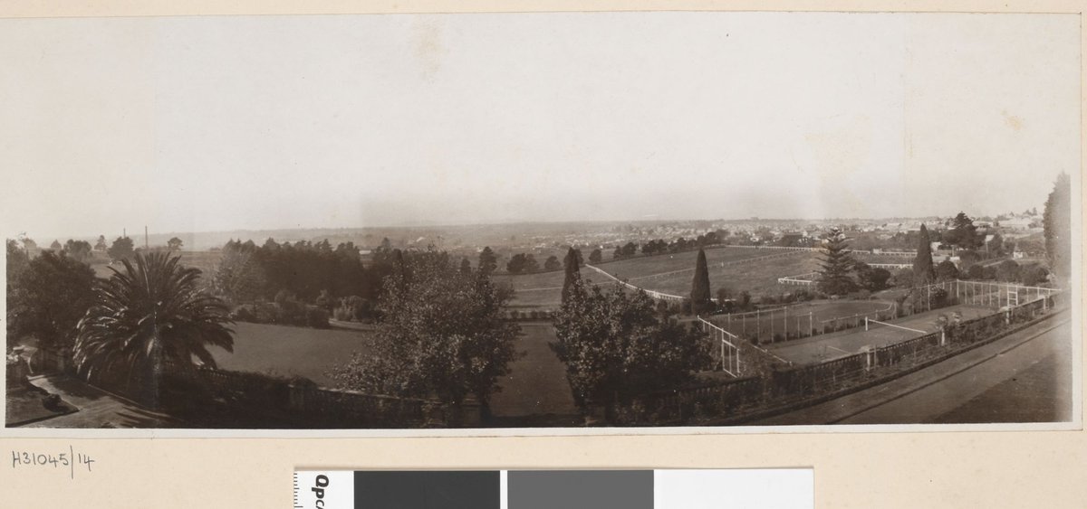 View from Government House, Melbourne, Victoria, Melbourne City (c. 1913)