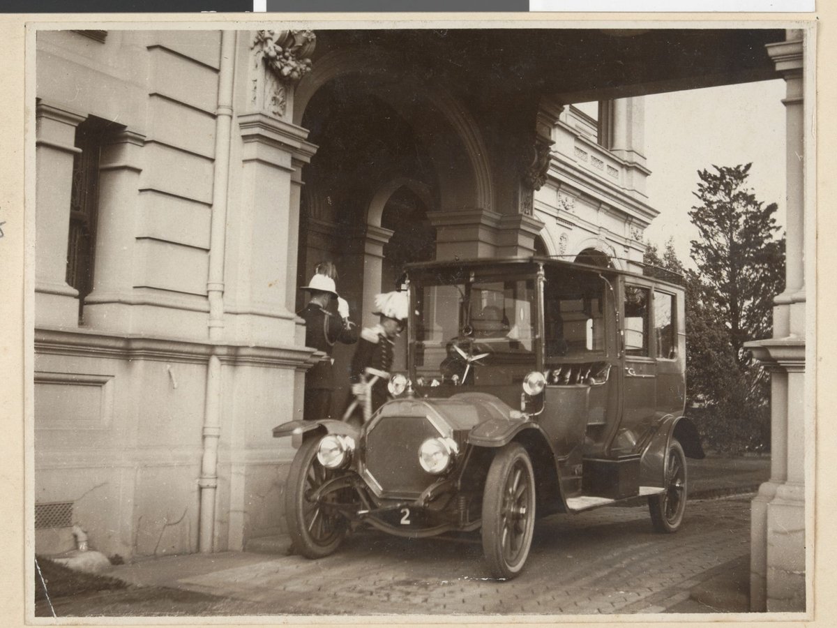 In the grounds of Government House, Melbourne, Victoria, Melbourne City (c. 1913)