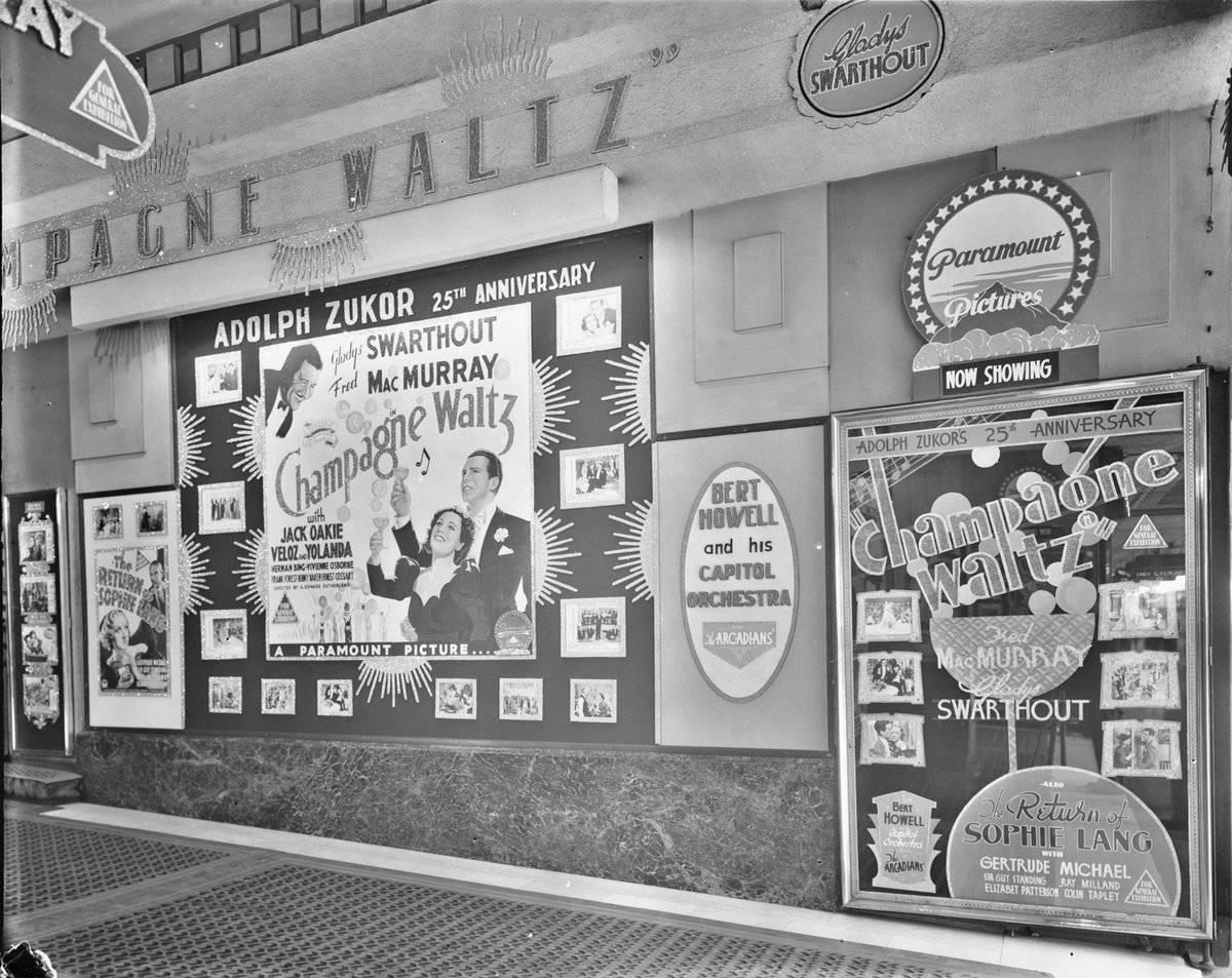 Paramount's Capitol Theatre, Swanston Street, Melbourne, Melbourne City (1937–39)