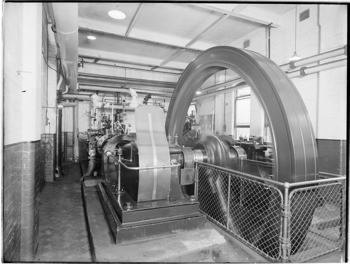 Carlton Brewery. No.2 engine room (1938)