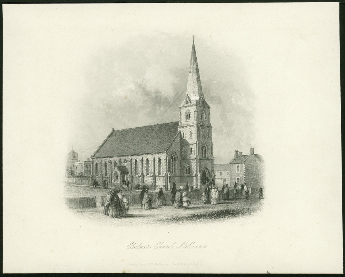 Chalmer's Church, Melbourne (c. 1862)
