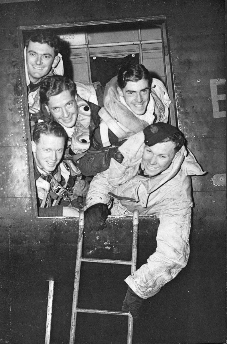 Heavy R.A.F. raid on Brunswick following recent U.S. attack (1944?)