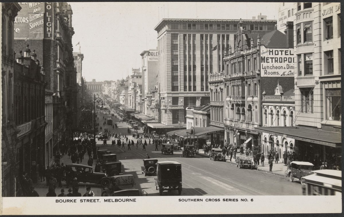 Bourke Street, Melbourne, Melbourne City (1930–35)