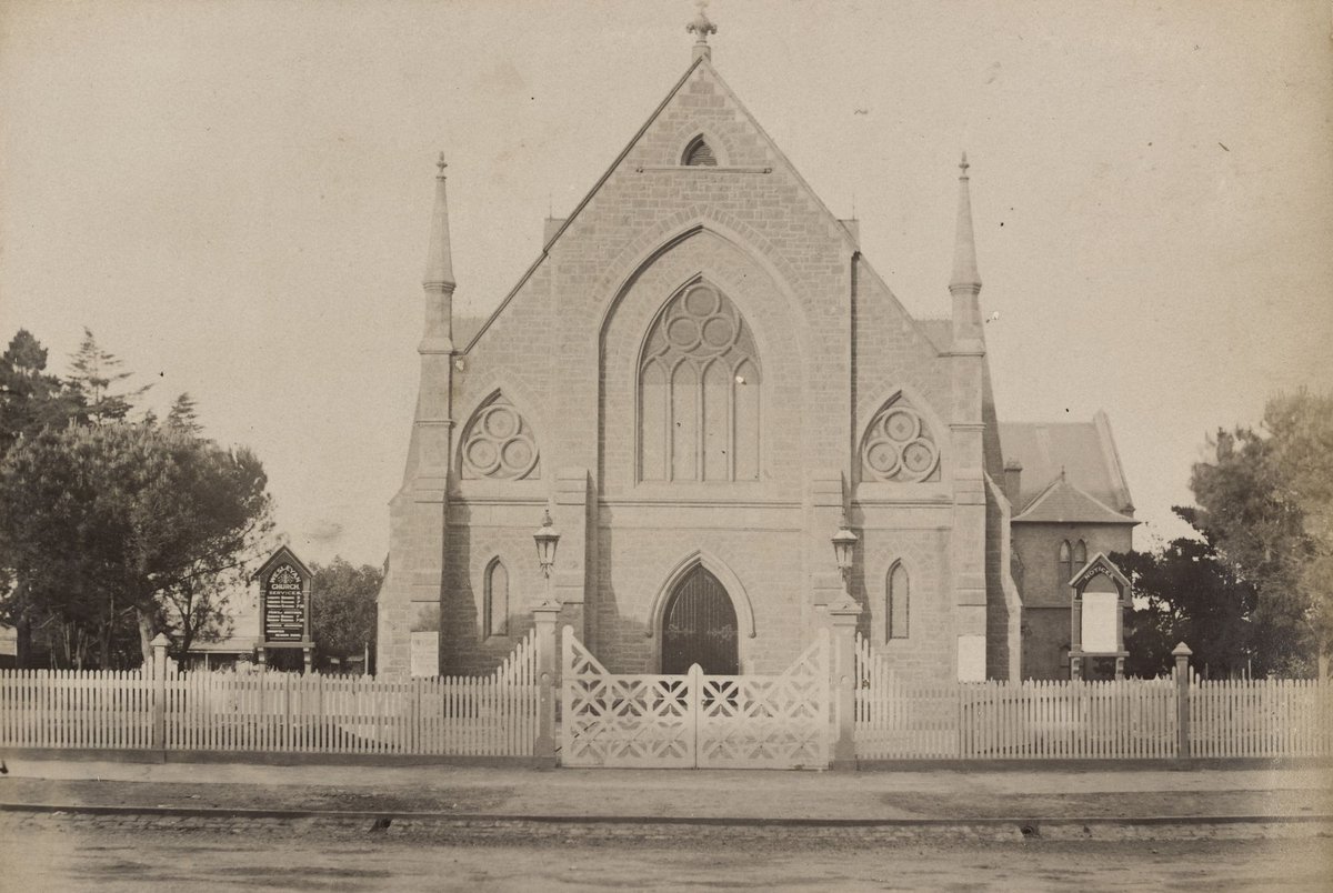 South Melbourne Congregational Church and Wesley Methodist Church, South Melbourne (1880–1910)