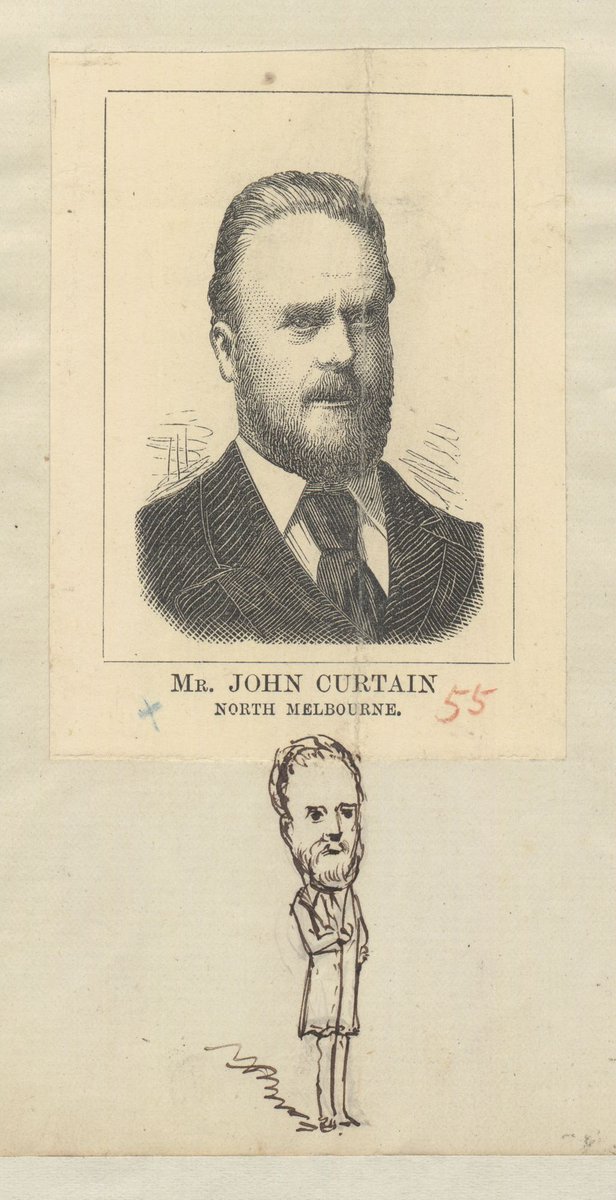 Mr. John Curtain. North Melbourne (1874)