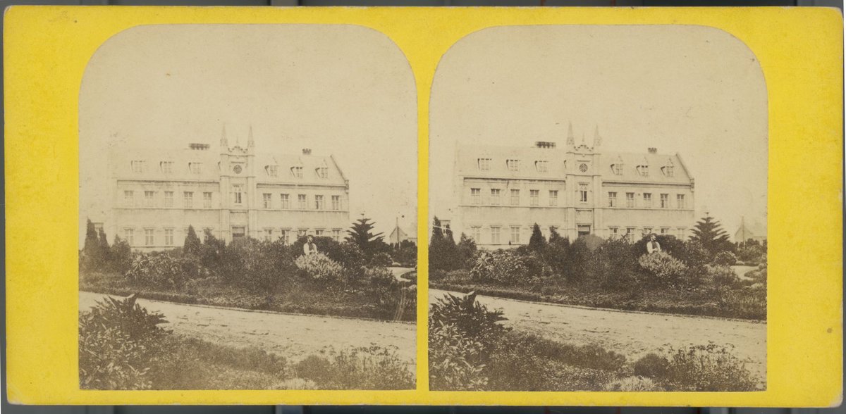 Melbourne Benevolent Asylum, North Melbourne (1865?)