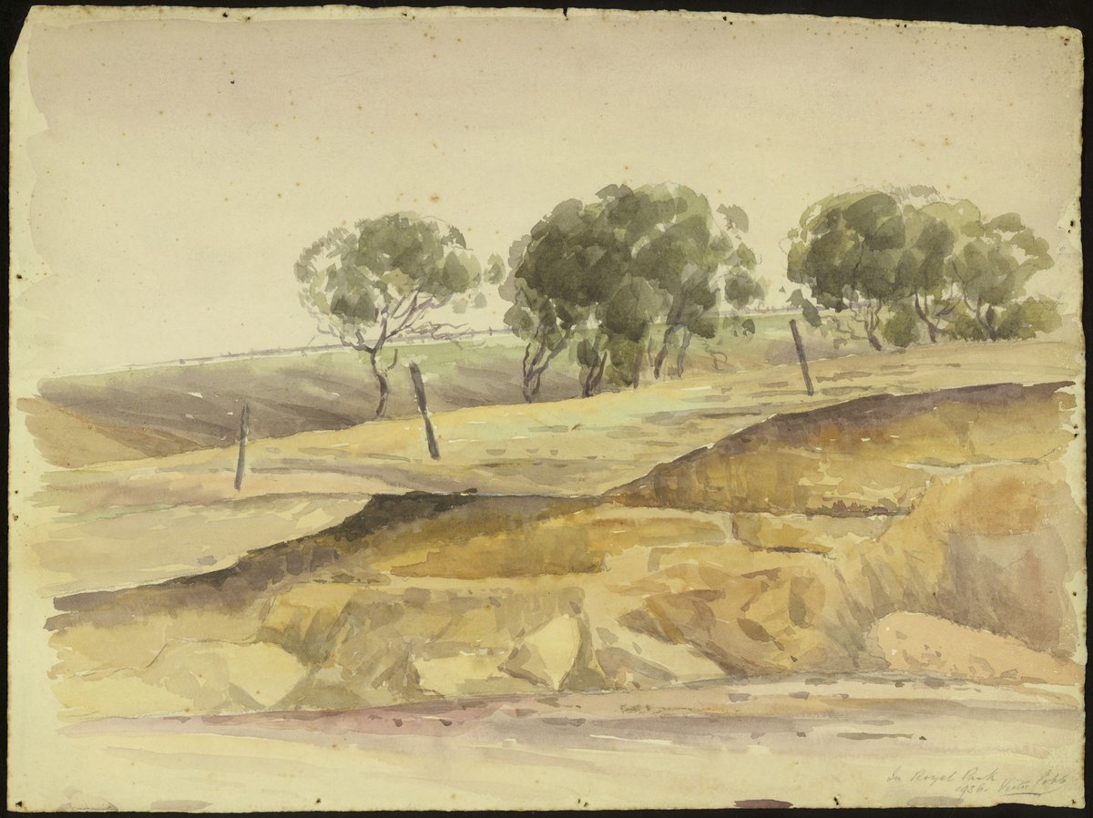 In Royal Park, Parkville (1936)