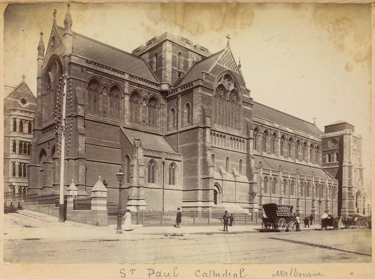 St. Paul Cathedral, Melbourne, Melbourne City (1885–92)