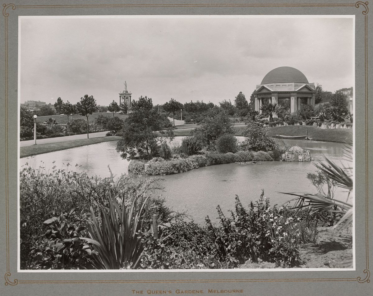 The Queen's Gardens. Melbourne, Melbourne City (1926)