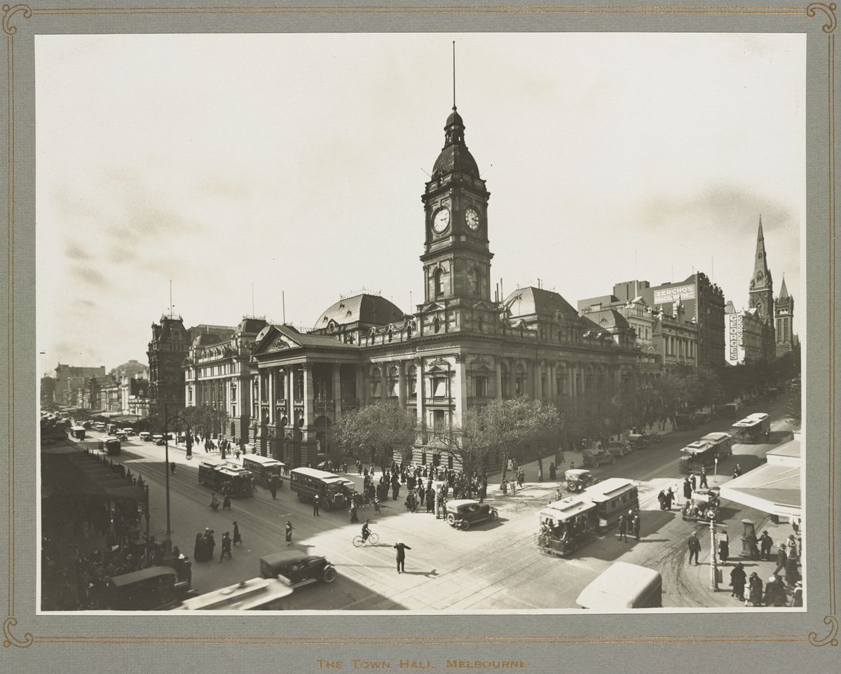 The Town Hall, Melbourne, Melbourne City (1926)