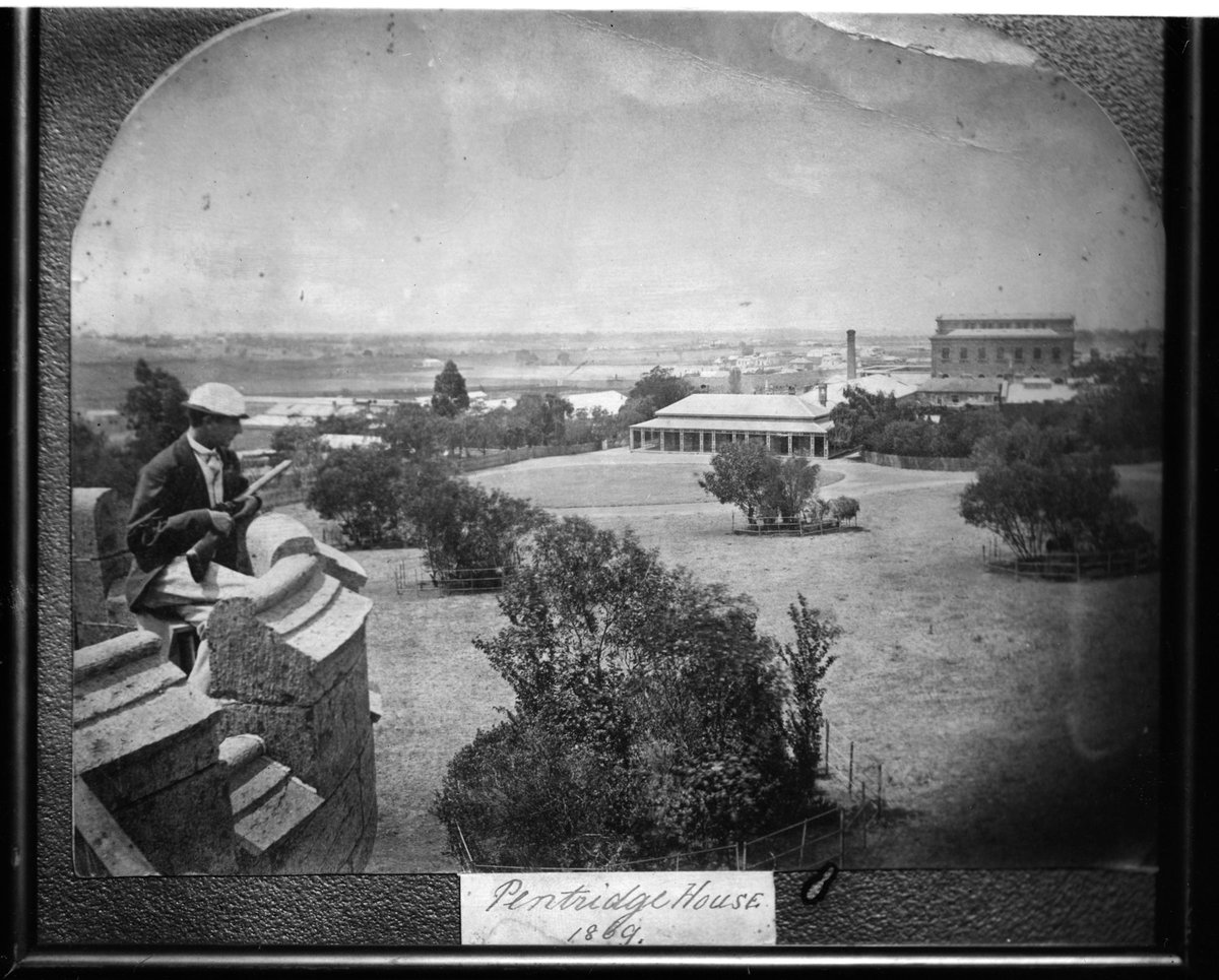 Pentridge House 1869 [presumably Pentridge Gaol, Coburg, possibly prison governor's house]