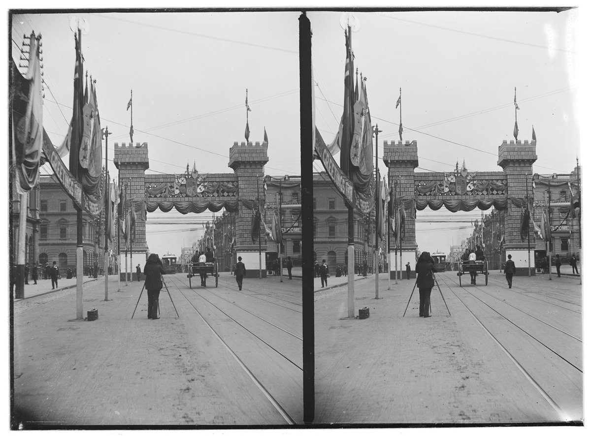 [Butter Arch, Collins Street, Melbourne], Melbourne City (c. 1901)