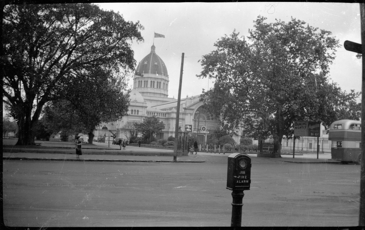 Royal Exhibition Buildings, Melbourne, Victoria, Carlton (1940s)