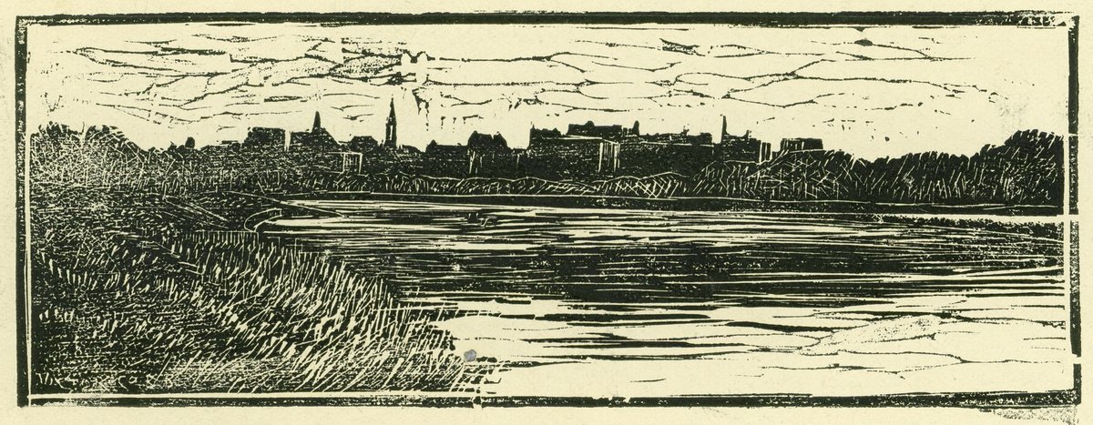 The River Yarra, Melbourne, Yarra River (c. 1927)